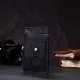 Вертикальний картхолдер з утримувачем для Apple AirTag з натуральної шкіри GRANDE PELLE 11626 Чорний