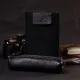 Практична шкіряна ключниця GRANDE PELLE 11637 Чорний