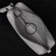 Чудова шкіряна ключниця GRANDE PELLE 11671 Білий