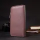 Практичное портмоне з натуральної шкіри GRANDE PELLE 16797 Пудровий