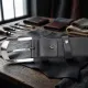Класичний брючний пояс для чоловіків із натуральної шкіри GRANDE PELLE 11680 Чорний