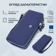 Жіночий гаманець клатч з натуральної шкіри для карток та купюр ST Leather 19431 Синій