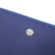 Жіночий гаманець клатч з натуральної шкіри для карток та купюр ST Leather 19431 Синій