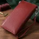 Стильний та яскравий жіночий гаманець-клатч ST Leather 19433 Бордовий
