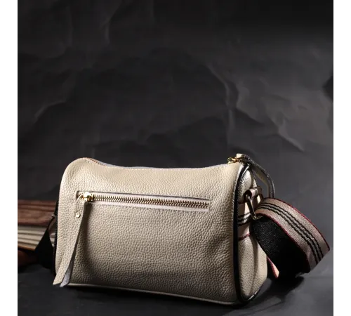 Дивовижна сумка для стильних жінок із натуральної шкіри Vintage 22264 Білий