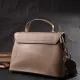 Жіноча сумка сетчел з натуральної шкіри Vintage 22292 Бежева