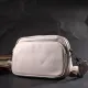 Стильна сумка жіноча крос-боді з натуральної шкіри Vintage 22295 Біла