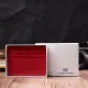 Яскравий кард-кейс із натуральної шкіри ST Leather 22445 Червоний