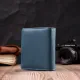 Невеликий вертикальний жіночий гаманець із натуральної шкіри ST Leather 19435 Бірюзовий