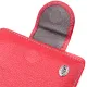 Шкіряний яскравий гаманець з монетницею ST Leather 19453 Червоний