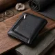 Жіночий гаманець в класичному чорному кольорі ST Leather 19466 Чорний