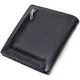 Жіночий гаманець в класичному чорному кольорі ST Leather 19466 Чорний