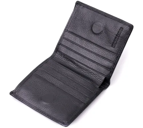 Жіночий гаманець в класичному чорному кольорі ST Leather 19466 Чорний