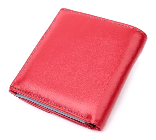 Жіночий гаманець середнього розміру ST Leather 19496 Червоний