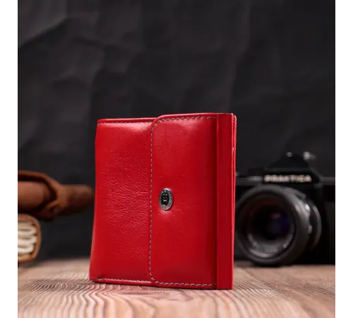 Жіночий гаманець середнього розміру ST Leather 19496 Червоний