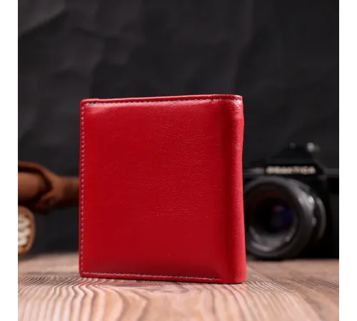 Жіночий гаманець середнього розміру ST Leather 19496 Червоний