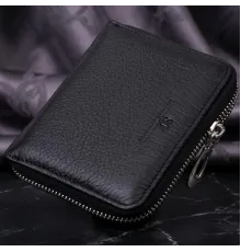 Відмінний жіночий гаманець з натуральної шкіри ST Leather 22449 Чорний