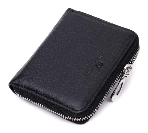 Відмінний жіночий гаманець з натуральної шкіри ST Leather 22449 Чорний
