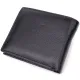 Стильний чоловічий гаманець із натуральної шкіри ST Leather 22457 Чорний