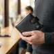 Гаманець чоловічий середнього розміру з натуральної шкіри ST Leather 22473 Чорний