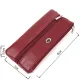 Містка ключниця з натуральної шкіри ST Leather 22508 Бордовий