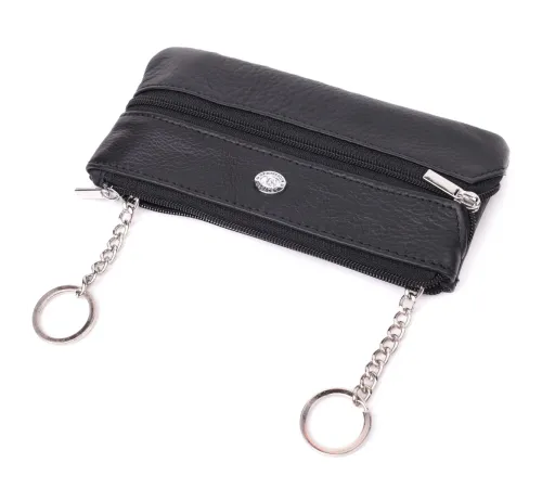 Універсальна ключниця із натуральної шкіри ST Leather 22511 Чорний