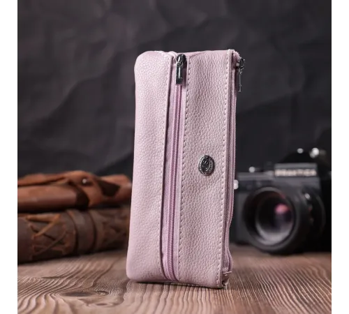 Відмінна ключниця із натуральної шкіри ST Leather 22512 Бежевий