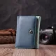 Барвистий жіночий гаманець із натуральної шкіри ST Leather 22493 Різнокольоровий