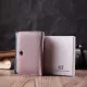 Практичний гаманець для дівчат із натуральної шкіри ST Leather 22496 Різнокольоровий