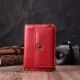 Яскравий гаманець для жінок із натуральної шкіри ST Leather 22503 Червоний