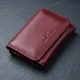 Шкіряний цікавий гаманець для жінок ST Leather 22507 Бордовий
