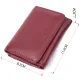 Шкіряний цікавий гаманець для жінок ST Leather 22507 Бордовий