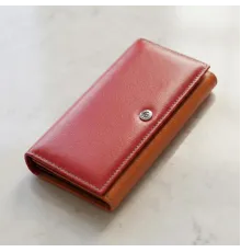 Великий гаманець для прекрасних жінок із натуральної шкіри ST Leather 22518 Різнокольоровий