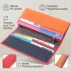 Великий гаманець для прекрасних жінок із натуральної шкіри ST Leather 22518 Різнокольоровий