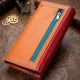 Великий гаманець для прекрасних жінок із натуральної шкіри ST Leather 22518 Різнокольоровий
