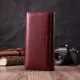 Оригінальний жіночий гаманець з натуральної шкіри ST Leather 22522 Бордовий