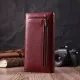 Оригінальний жіночий гаманець з натуральної шкіри ST Leather 22522 Бордовий