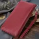 Вертикальний жіночий гаманець-клатч із натуральної шкіри ST Leather 22535 Бордовий