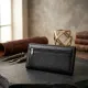 Жіночий вертикальний гаманець на магнітах із натуральної шкіри ST Leather 22538 Чорний