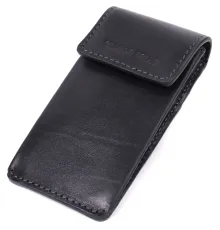 Ключниця футляр із натуральної шкіри GRANDE PELLE 22568 Чорний