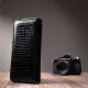 Лакований жіночий гаманець на блискавці із натуральної шкіри ST Leather 22678 Чорний
