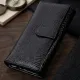 Лакований шкіряний гаманець з блоком для кредитних карток ST Leather 22683 Чорний