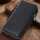 Чоловічий шкіряний клатч для карток купюр та документів ST Leather 22684 Чорний
