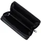 Чоловічий шкіряний клатч для карток купюр та документів ST Leather 22684 Чорний