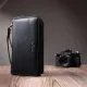 Чоловічий шкіряний клатч для карток купюр та документів ST Leather 22684 Чорний