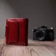 Лакований гаманець для жінок середнього розміру ST Leather 22685 Червоний