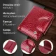 Лакований гаманець для жінок середнього розміру ST Leather 22685 Червоний