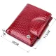 Лакований гаманець для жінок середнього розміру ST Leather 22685 Червоний