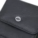 Жіночий шкіряний гаманець для карток купюр та монет ST Leather 22690 Чорний