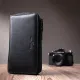 Стильний чоловічий клатч на два відділення із натуральної шкіри ST Leather 22700 Чорний